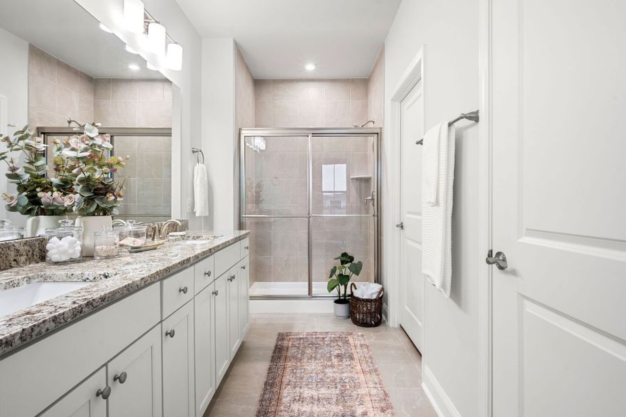 Furnished interior view inside a new home in Sun City Hilton Head, Bluffton (Image 15).