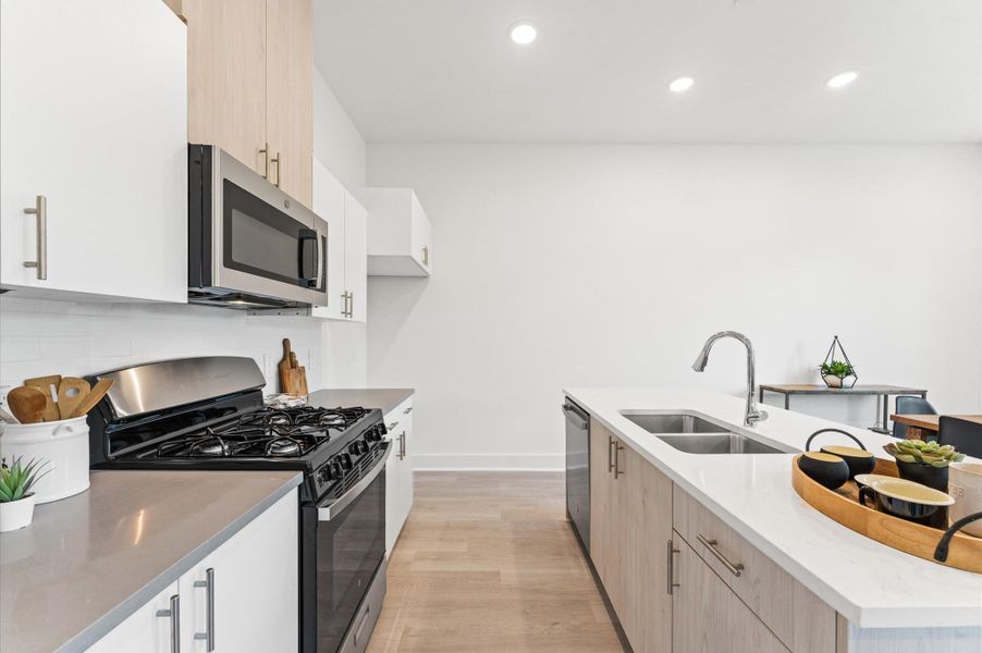 Furnished interior view inside a new home in , Houston (Image 5). Furnished interior view inside a new home in , Houston (Image 5).