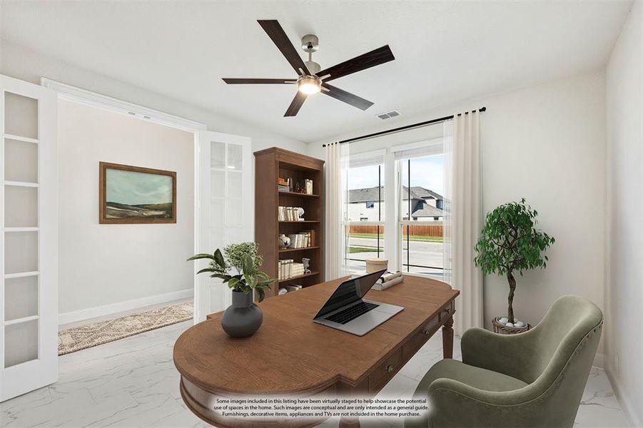 Furnished interior view inside a new home in Ridgepoint, Midlothian (Image 4). Furnished interior view inside a new home in Ridgepoint, Midlothian (Image 4).