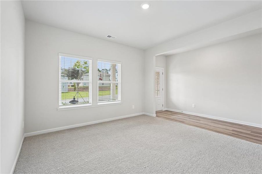 Spacious, unfurnished interior of a new home in Northwoods at Mirror Lake, Villa Rica (Image 43).
