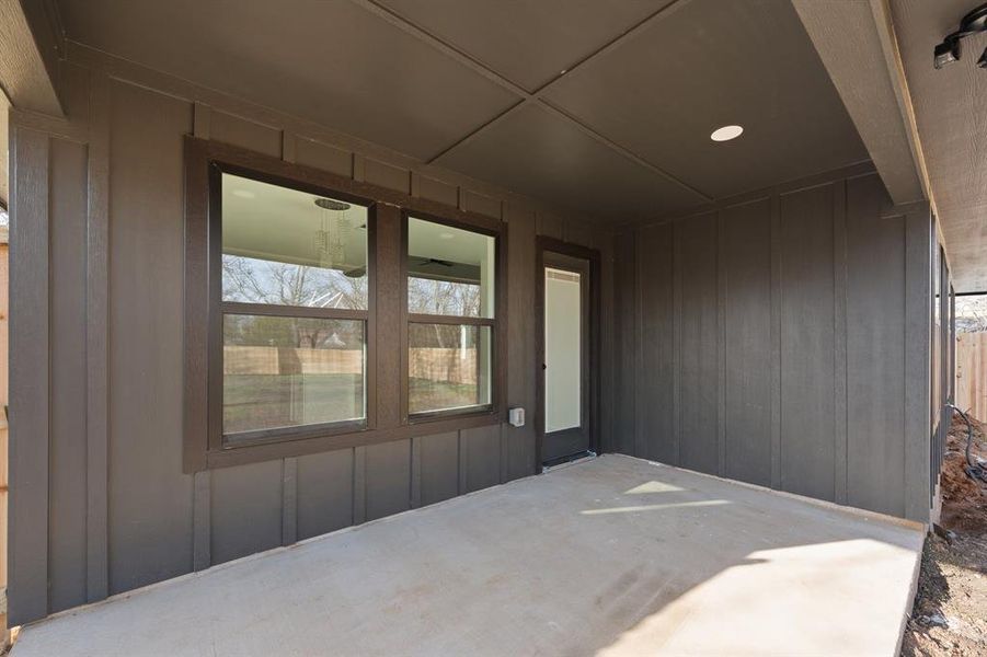 Exterior details and patio area of a home in , Hillsboro (Image 4). Exterior details and patio area of a home in , Hillsboro (Image 4).