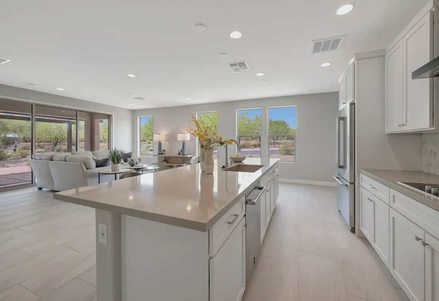 Virtually Staged Trilogy Verde River Evia HS 984 Kitchen - 3 of 22 Virtually Staged Trilogy Verde River Evia HS 984 Kitchen - 3 of 22