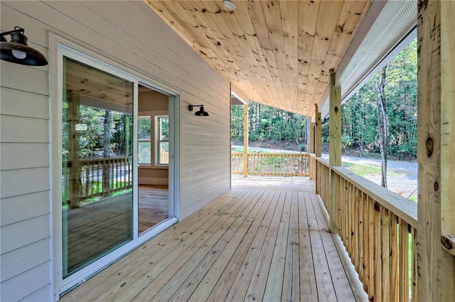 Exterior details and patio area of a home in , Clayton (Image 37).