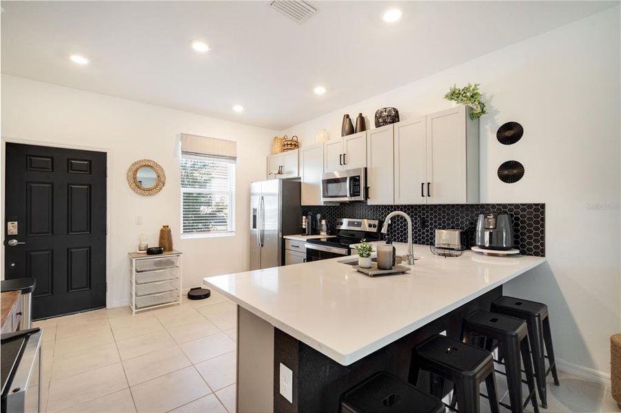 Furnished interior view inside a new home in , Sarasota (Image 27).