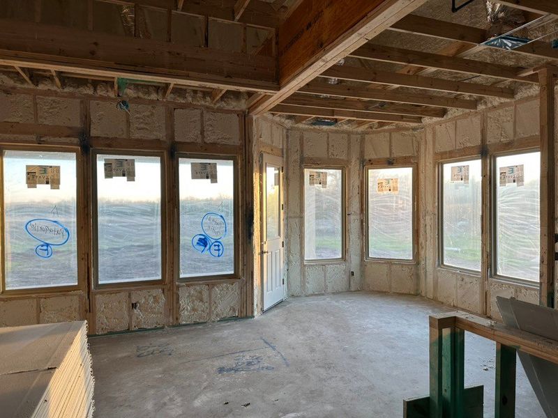 In-progress construction of a new home in Fannin Ranch, Leonard, TX (Image 8).