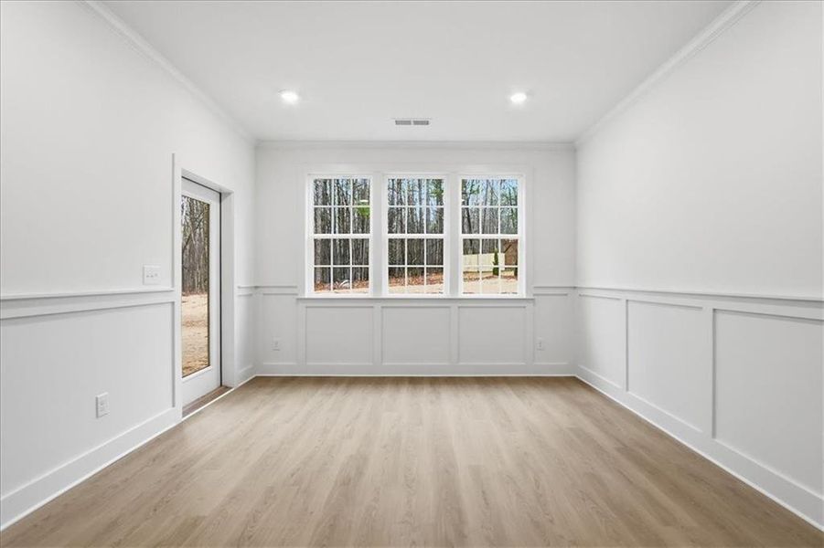 Spacious, unfurnished interior of a new home in , Monroe (Image 39). Spacious, unfurnished interior of a new home in , Monroe (Image 39).