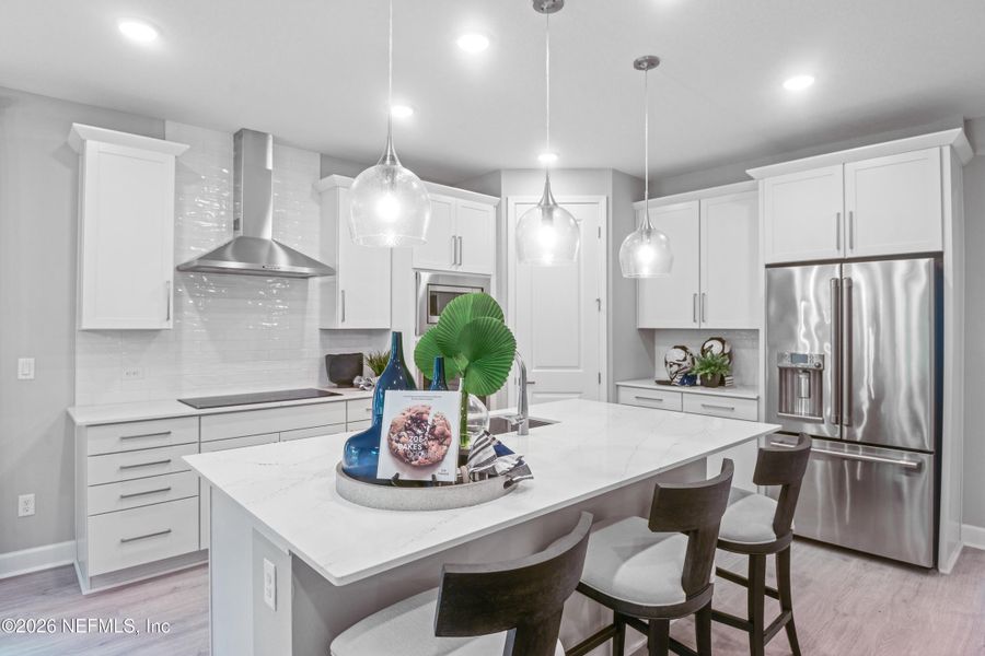 Furnished interior view inside a new home in , St. Augustine (Image 19).