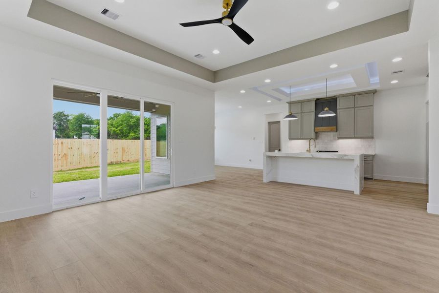 Spacious, unfurnished interior of a new home in , New Waverly (Image 15).