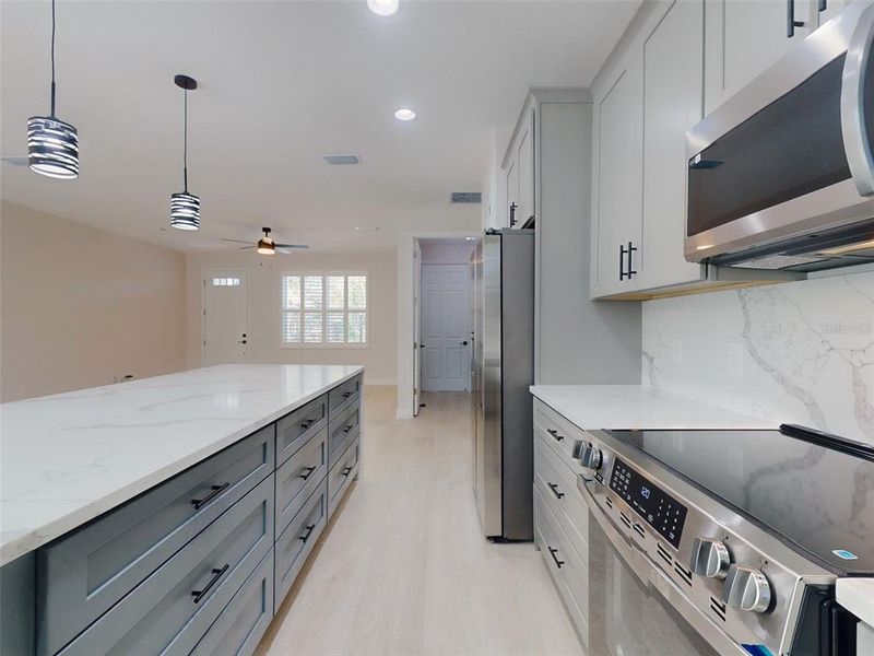 Furnished interior view inside a new home in , Ocala (Image 39).