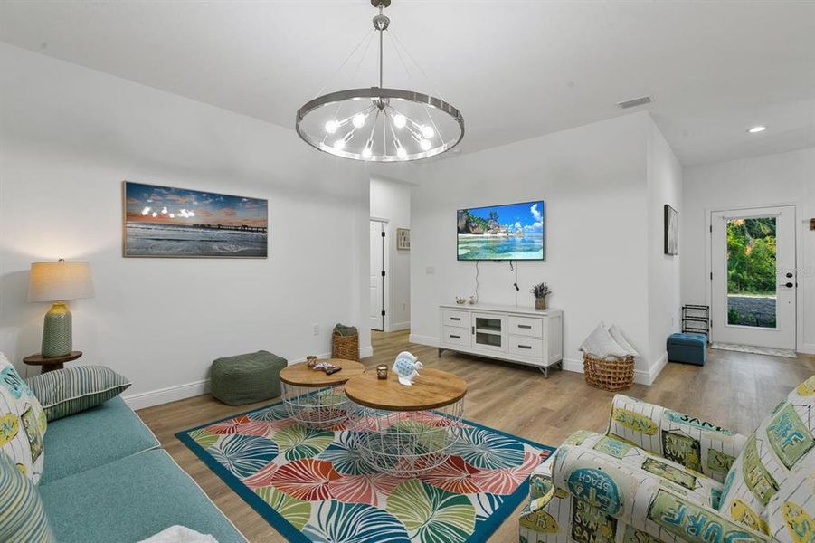 Furnished interior view inside a new home in , Port Charlotte (Image 11).