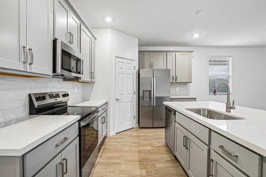Kitchen featuring the Milan Collection