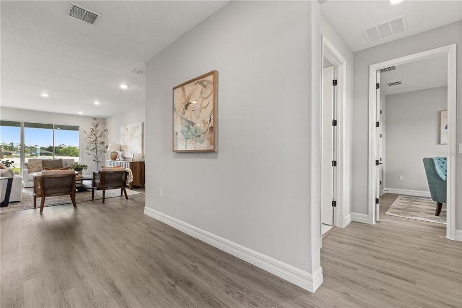 Furnished interior view inside a new home in , Sebring (Image 14).