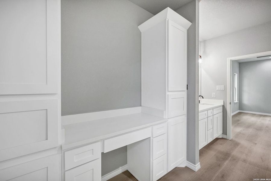 Furnished interior view inside a new home in , Elmendorf (Image 10). Furnished interior view inside a new home in , Elmendorf (Image 10).