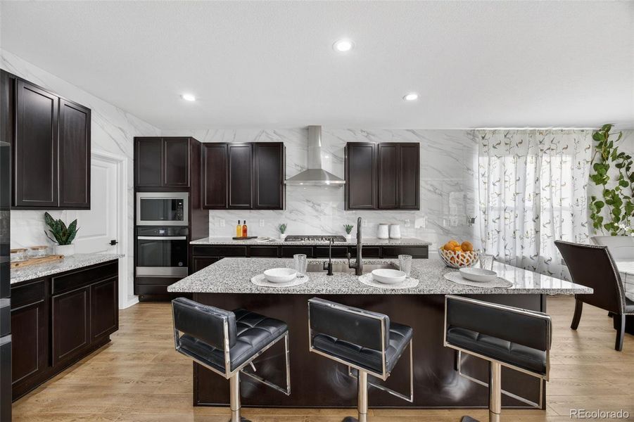 Furnished interior view inside a new home in , Parker (Image 12).