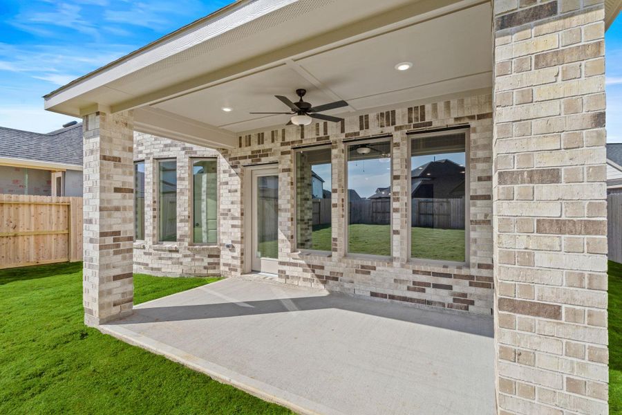 Exterior details and patio area of a home in Jubilee, Hockley (Image 3). Exterior details and patio area of a home in Jubilee, Hockley (Image 3).