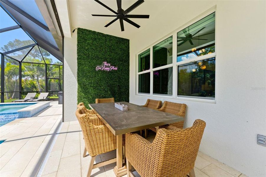 Exterior details and patio area of a home in , Parrish (Image 30). Exterior details and patio area of a home in , Parrish (Image 30).