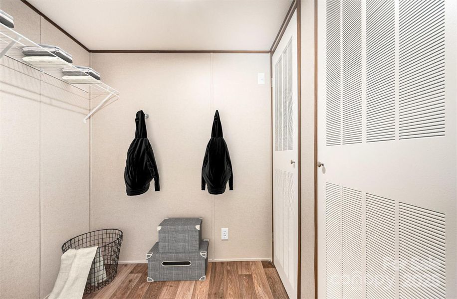 Laundry Room Virtually Staged