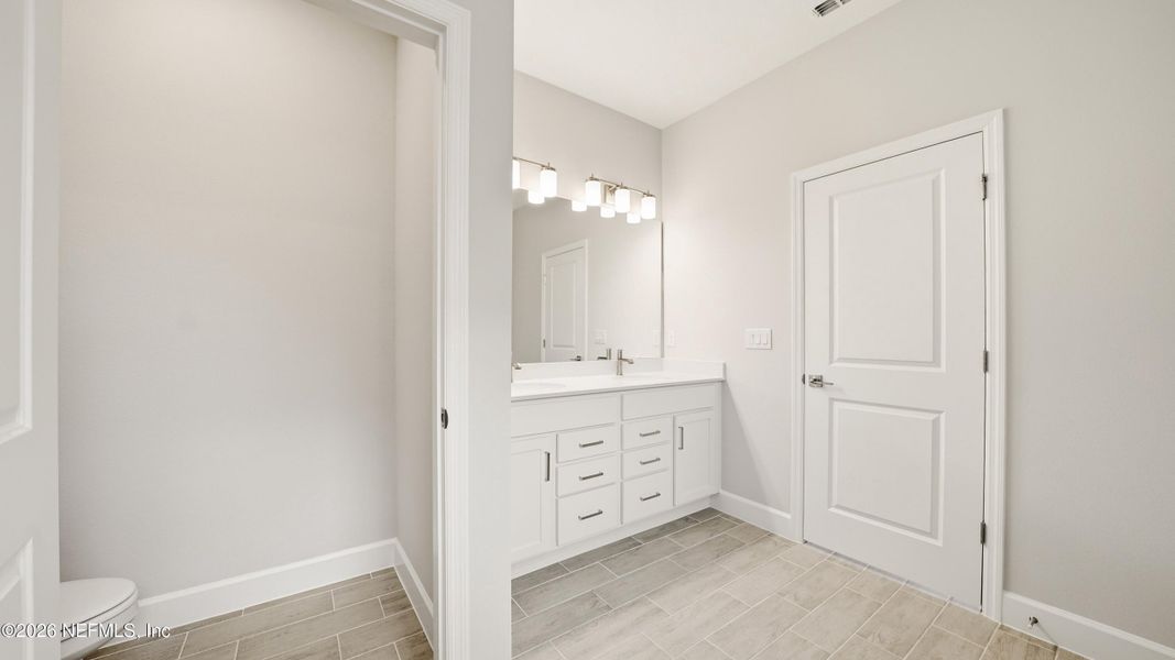 Furnished interior view inside a new home in , Palm Coast (Image 18).