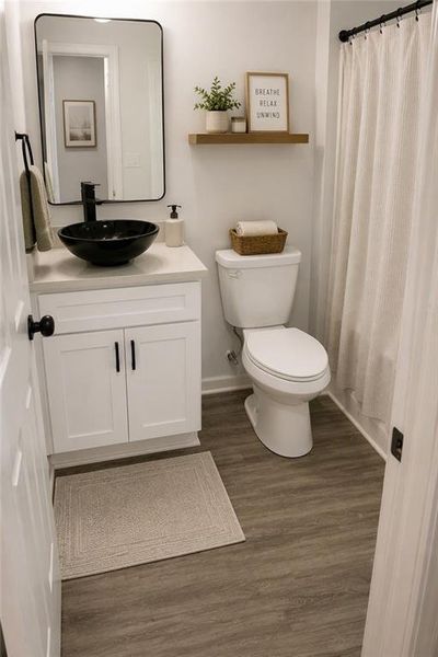 Furnished interior view inside a new home in , Conyers (Image 4).
