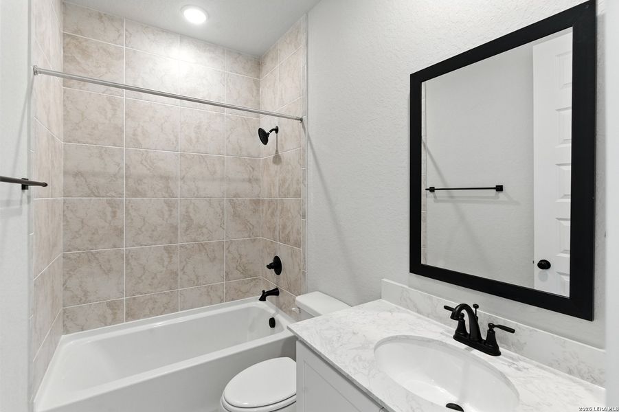 Furnished interior view inside a new home in Alsatian Oaks, Castroville (Image 5).
