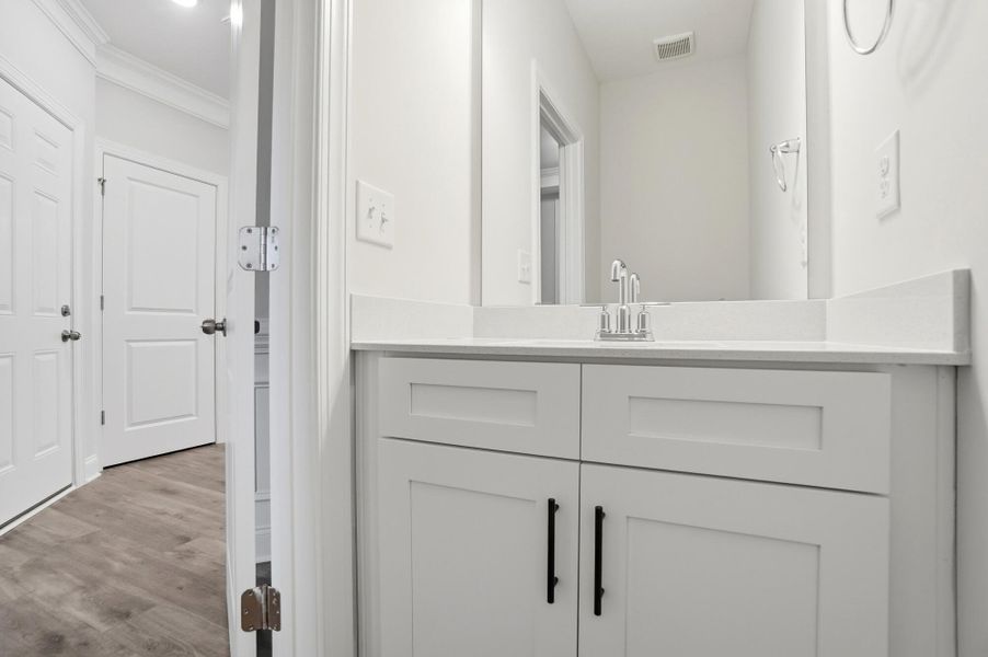 Furnished interior view inside a new home in Harrisburg Village Townhomes, Harrisburg (Image 7).