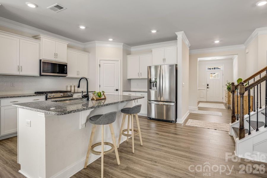 Furnished interior view inside a new home in Cantrell Hills, Hendersonville (Image 12). Furnished interior view inside a new home in Cantrell Hills, Hendersonville (Image 12).