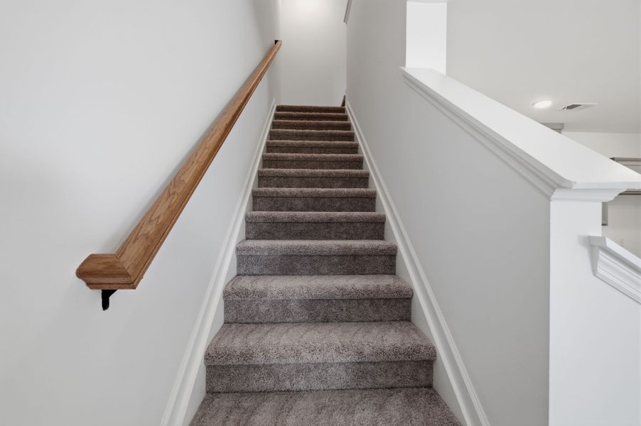 Close-up of interior finishes inside a home in Nexus Townhomes, Gallatin (Image 12).