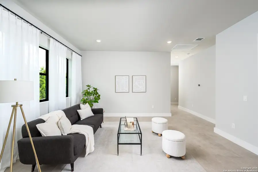 Furnished interior view inside a new home in , San Antonio (Image 9).