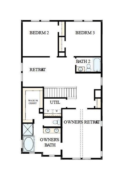Floor Plan - 2nd Floor