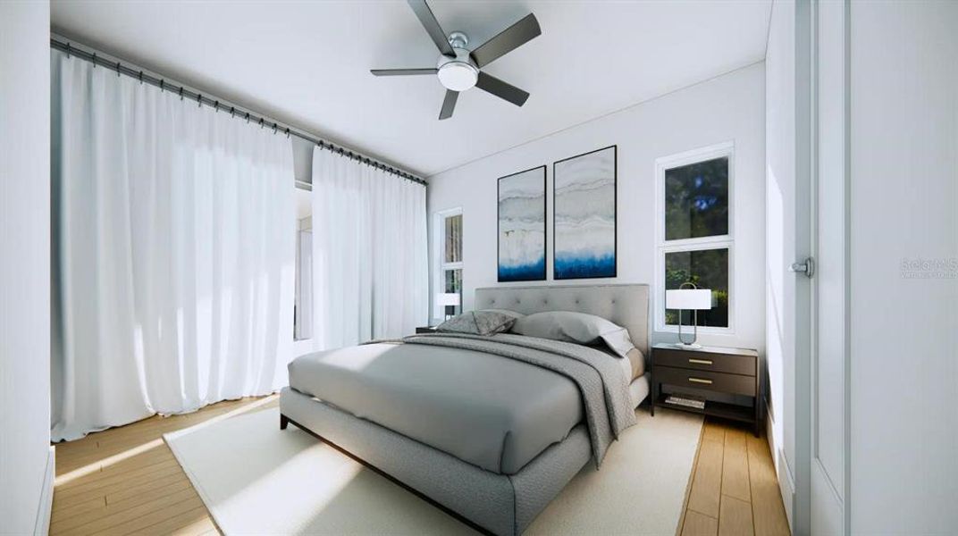 Furnished interior view inside a new home in , Kissimmee (Image 4). Furnished interior view inside a new home in , Kissimmee (Image 4).