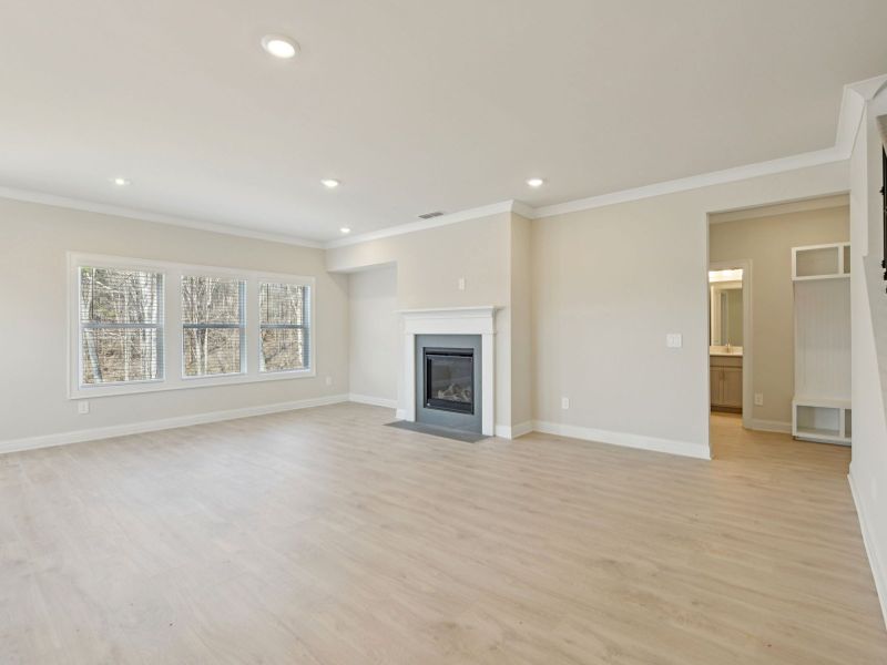 Spacious, unfurnished interior of a new home in River Pointe, Monroe (Image 14). Spacious, unfurnished interior of a new home in River Pointe, Monroe (Image 14).