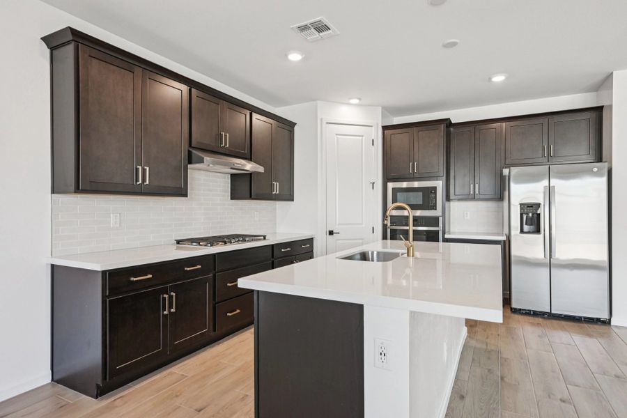 Great Room, Dining and Gourmet Kitchen - Oxford Collection