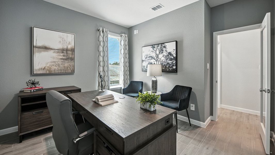 Furnished interior view inside a new home in Vista Park, Decatur (Image 22). Furnished interior view inside a new home in Vista Park, Decatur (Image 22).