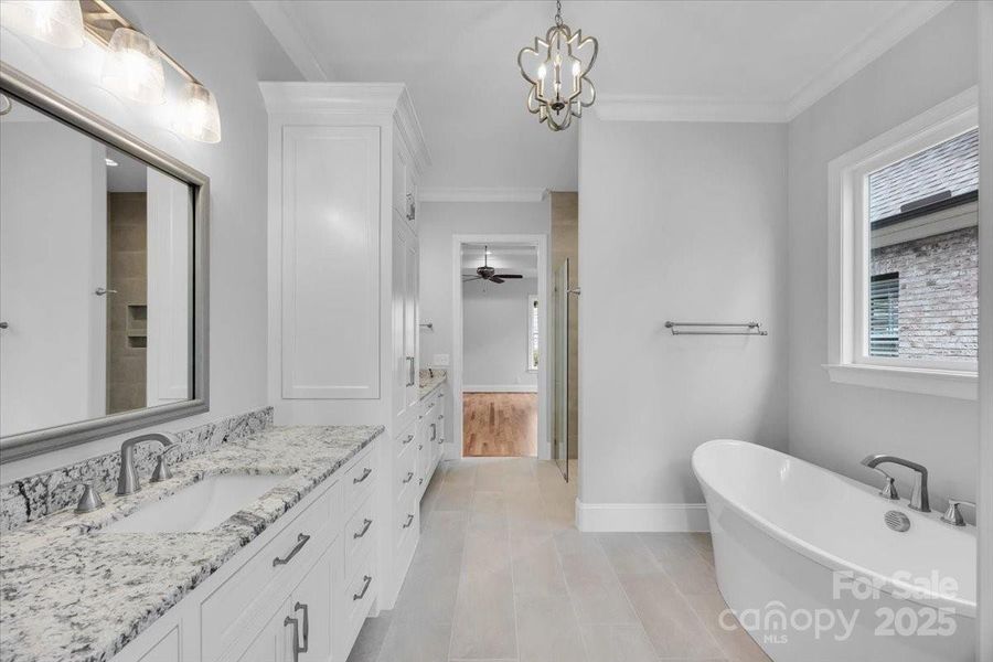 Furnished interior view inside a new home in , Simpsonville (Image 3).