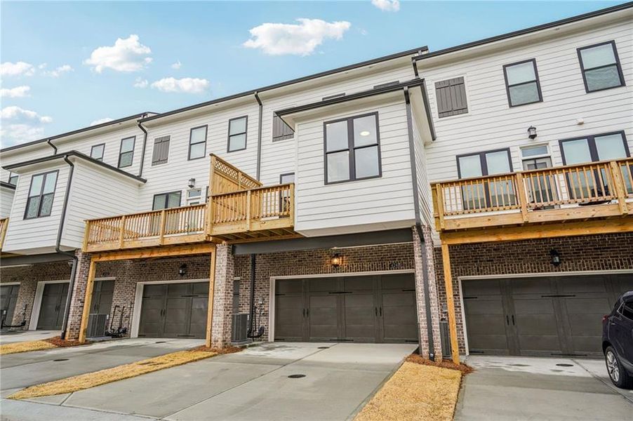 In-progress construction of a new home in Millcroft Townhomes, Buford, GA (Image 32).