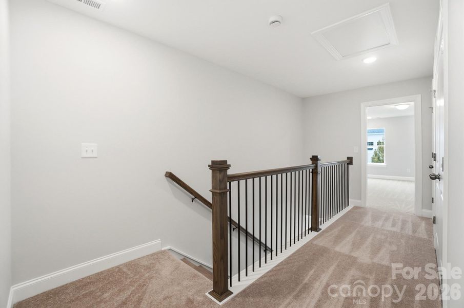 Upper landing and hallway