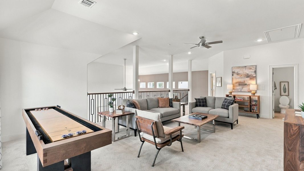 Furnished interior view inside a new home in Solterra Texas, Mesquite (Image 31).