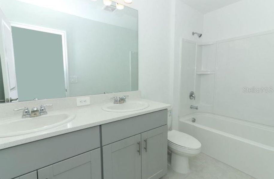 Furnished interior view inside a new home in Waterstone, Groveland (Image 8). Furnished interior view inside a new home in Waterstone, Groveland (Image 8).