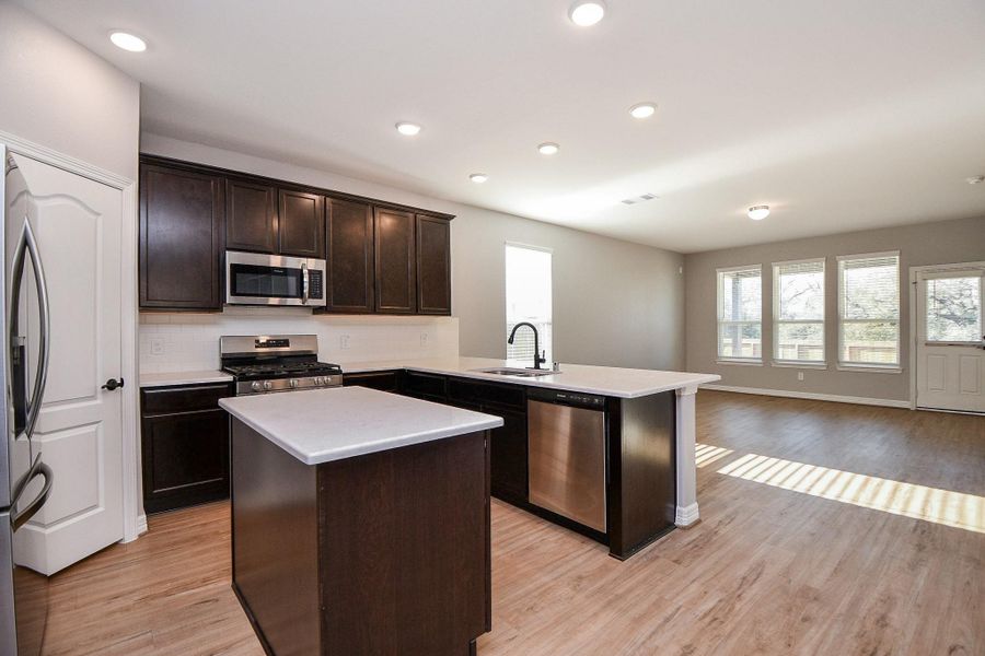 Furnished interior view inside a new home in , Tomball (Image 6). Furnished interior view inside a new home in , Tomball (Image 6).