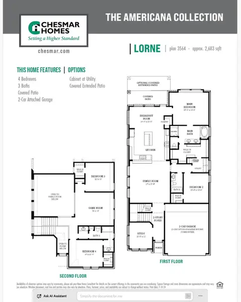 Lorne Floor plan