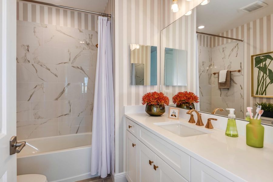Furnished interior view inside a new home in Tide Marsh, Fort Myers (Image 31).