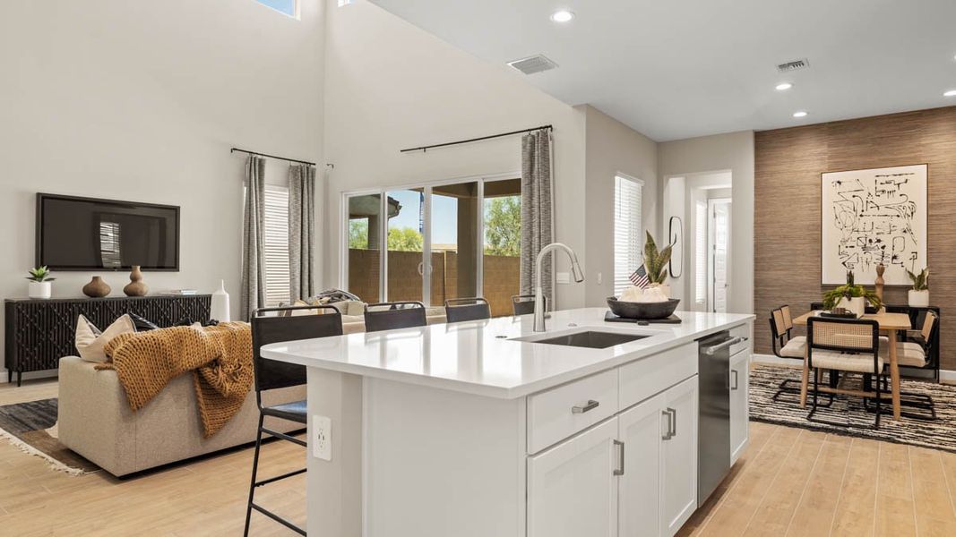 Furnished interior view inside a new home in Aloravita, Peoria (Image 16).