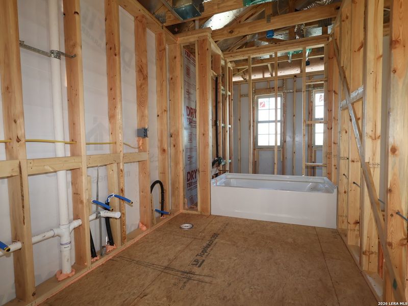 In-progress construction of a new home in Paloma Park, Converse, TX (Image 35).