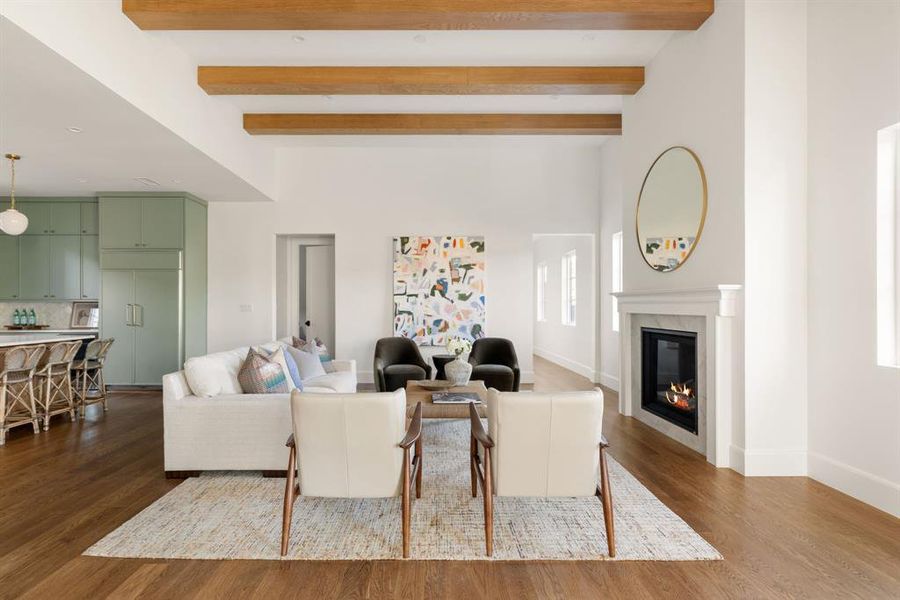 Furnished interior view inside a new home in , Dallas (Image 19). Furnished interior view inside a new home in , Dallas (Image 19).