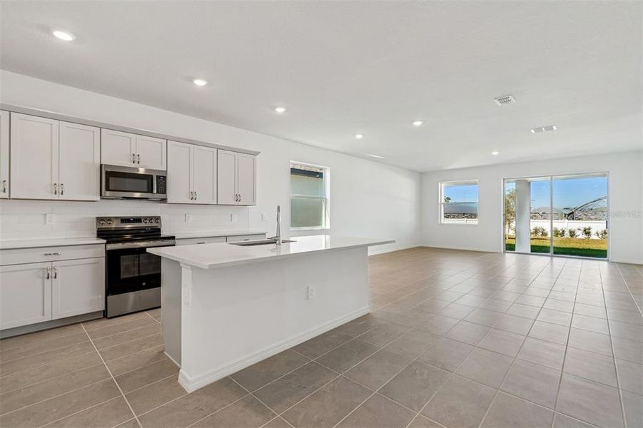 Furnished interior view inside a new home in Southpointe, Palmetto (Image 3).
