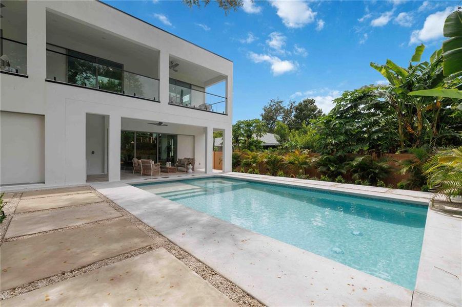 Exterior details and patio area of a home in , Sarasota (Image 34).