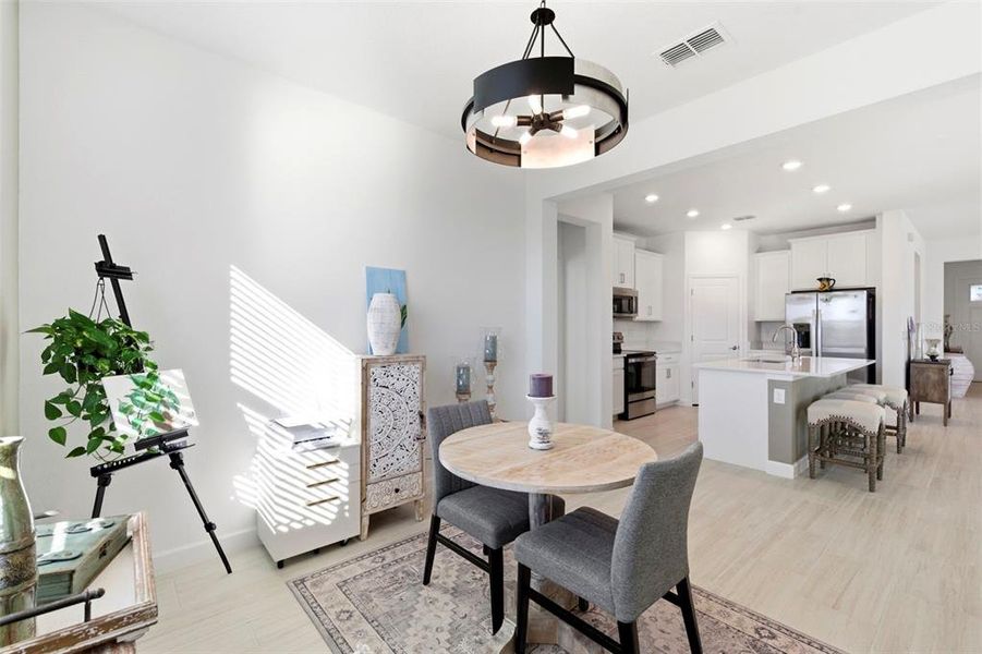 Furnished interior view inside a new home in , San Antonio (Image 33).