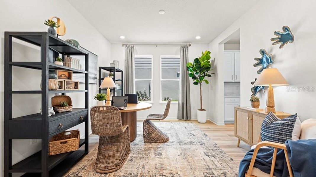 Furnished interior view inside a new home in Timber Ridge, Plant City (Image 9).