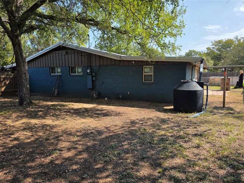 Exterior details and patio area of a home in , Palo Pinto (Image 12). Exterior details and patio area of a home in , Palo Pinto (Image 12).