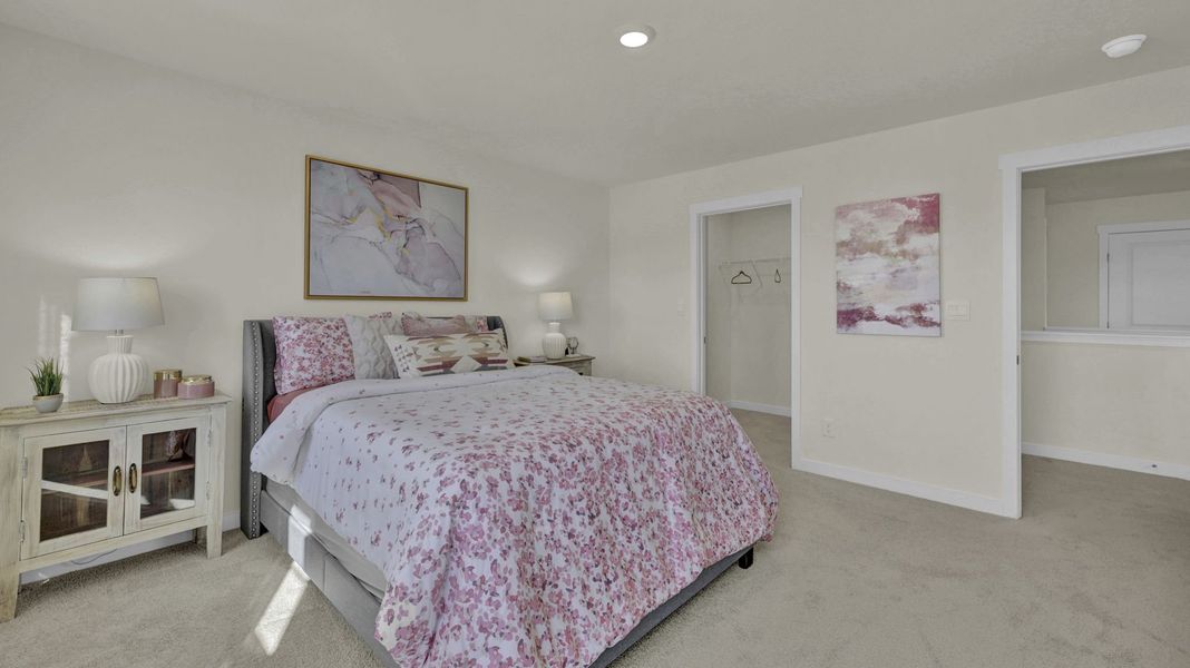 Furnished interior view inside a new home in Timber Creek, Rossville (Image 36).